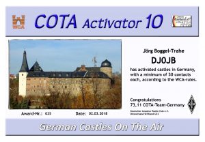 COTA Activator 10